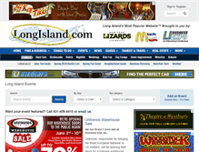 Tablet Screenshot of events.longisland.com
